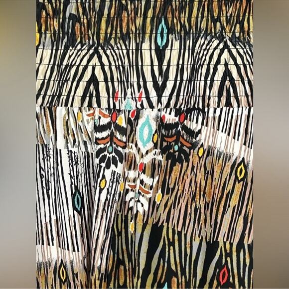 Y2K Vintage 90s Midi Dress Animal Print Just Love Size Medium - Picture 9 of 14